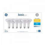 6-Pack GE Basic 65-Watt EQ LED Br30 Soft White Dimmable SpotLight Bulb $9.98 