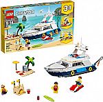 LEGO Creator 3in1 Cruising Adventures 31083 Building Kit (597 Pieces) $30