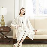 50" x 60" Wearable Angel Wrap Plush Throw Blanket with Pockets $5.50