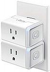 2-Pack TP-Link HS105 Kasa Smart WiFi Smart Plug $20 + Free Shipping