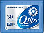 30 Count Q-tips Swabs Travel Pack $0.59