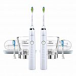 2-Pack Philips Sonicare DiamondClean Rechargeable Toothbrush $150