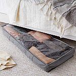 2-pk AmazonBasics Under Bed Storage Containers with Zipper $7.47