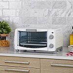 Mainstays 4-Slice White Toaster Oven $8.18