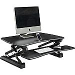 Lorell V2 Gas-Lift Sit-To-Stand Desk Riser $90