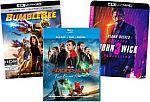 4K UHD/Blu-Ray Movies Buy 2 get 1 Free