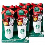 Starbucks 4 Ceramic Travel Mugs with Lids $19.99