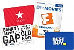 Free $10 Best Buy Gift Cards with $50 Macy's gift card Purchase