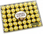 Ferrero Rocher Fine Hazelnut Chocolates, 48 Count Flat, 21.2 oz. $11.48