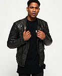 Superdry Endurance Indy Custom Leather Jacket $118 (orig. $395)