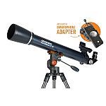 Celestron AstroMaster LT 70AZ Refractor Telescope $66 (Reg $108)