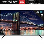 TCL 55R617 55" Class 6-Series 4K HDR Roku Smart TV $375, 55R625 QLED $469