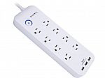 Rosewill 8 Outlet Power Strip Surge Protector with 3 iSmart USB Ports $13.99 (org $40)