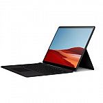 Microsoft Black Surface Pro X (Microsoft SQ1, 8GB, 256GB SSD) + Black Signature Keyboard with Slim Pen Bundle $1249