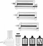 KitchenAid Pasta Cutter &amp; Fresh Prep Attachment Bundle $100