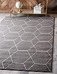 4' 0 x 6' 0 Unique Loom Trellis Frieze Lattice Moroccan Geometric Area Rug (Various Colors) $23.99