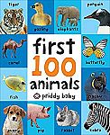 First 100 Animals Board Book $3