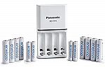 Panasonic eneloop Power Pack; 8AA, 4AAA, and Advanced Battery 3 Hour Quick Charger $35