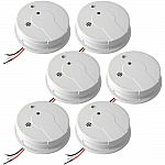 Kidde Hardwire Smoke Detector with 9V Battery Backup (6-pack) $45 and more