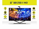 Loop CUSTOM All-In-One 32" QHD Gaming PC (i7-8700K, 16/32GB, 2TB, SSD, 2560x1440) $745