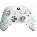 Microsoft Xbox One Wireless Controller (Sport White Special Edition) $41 and more