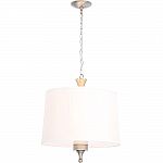 Hampton Bay Towne 3-Light Brushed Nickel Hanging Pendant $30 (80% Off)