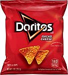 40Pk Doritos Nacho Cheese Flavored Tortilla Chips 1 Oz $6.40
