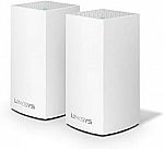 2-Pack Linksys Velop Home Mesh WiFi System AC1300 – WiFi Router/WiFi Extender $100 (50% off)