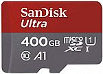 400GB SanDisk Ultra microSDXC Memory Card, UHS-I Class 10, with Adapter $77.90