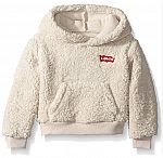 Levi's Girls' Sherpa Hoodie $15