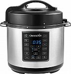 Crock-Pot Express Crock 6-Quart Pressure Cooker $50