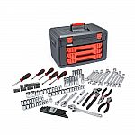 GearWrench 1/4 in. and 3/8 in. Drive Mechanics Tool Set (143-Piece) $75 (orig. $250)