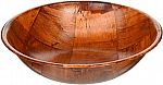 Winco 10" Wooden Woven Salad Bowl $1.35