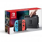 Nintendo Switch Console with Neon Blue and Red Joy-Con $267