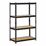 Edsal 60 in. H x 36 in. W x 18 in. D 4-Shelf Steel Shelving $42 (Org $60)