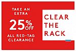 (Last Day!) Nordstrom Rack - Extra 25% Off Clearance