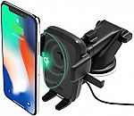 iOttie Easy One Touch Wireless Qi Fast Charge Car Mount Kit $32.87 (Org $50)