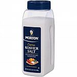Morton Coarse Kosher Salt (35 oz., 12 ct.) $3.98 (in-Store Only, YMMV)