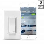 2-Pack Leviton 15 Amp Decora Smart with HomeKit Technology Switch, Works with Siri $63 (30% Off) & More + Free Shipping