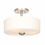 Home Depot: Progressive Lighting 17-Watt LED Flush Mount Light $35, Hugger 56" LED Ceiling Fan $50 & More