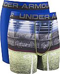 Under Armour Big Boys Original Series 2 Pack Boxerjock $6.93 (Org $25)