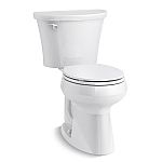 Kohler Cavata White Round Comfort Height Toilet $75 (YMMV)