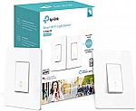 Amazon TP-Link Networking Products Sale: Kasa Smart 6-Outlet WiFi Power Strip (HS300) $54.99, Kasa Smart Wi-Fi 3-Way Light Switch Kit (HS210 KIT) $40 & More