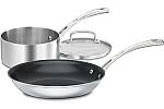 Cuisinart French Classic 3 Piece Non-Stick Cookware Set $20