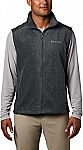 Columbia Men's Steens Mountain Full Zip Soft Fleece Vest $14.99