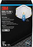 10-Ct 3M Particulate N95 Respirators $11