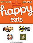 $50 Happy Eat Gift Card $40, $50 T.G.I. Friday's Gift Card $40