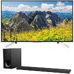 SONY BRAVIA 65" 750F 4K HDR Smart TV + Sony 2.1 Channel Soundbar $798