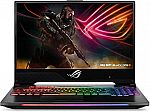 ASUS ROG Strix Hero II Gaming Laptop (15.6" FHD, i7-8750H, 16GB, 256GB SSD+1TB, GTX1060) $1199