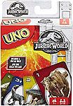 Mattel Jurassic World Uno Card Game $3.47